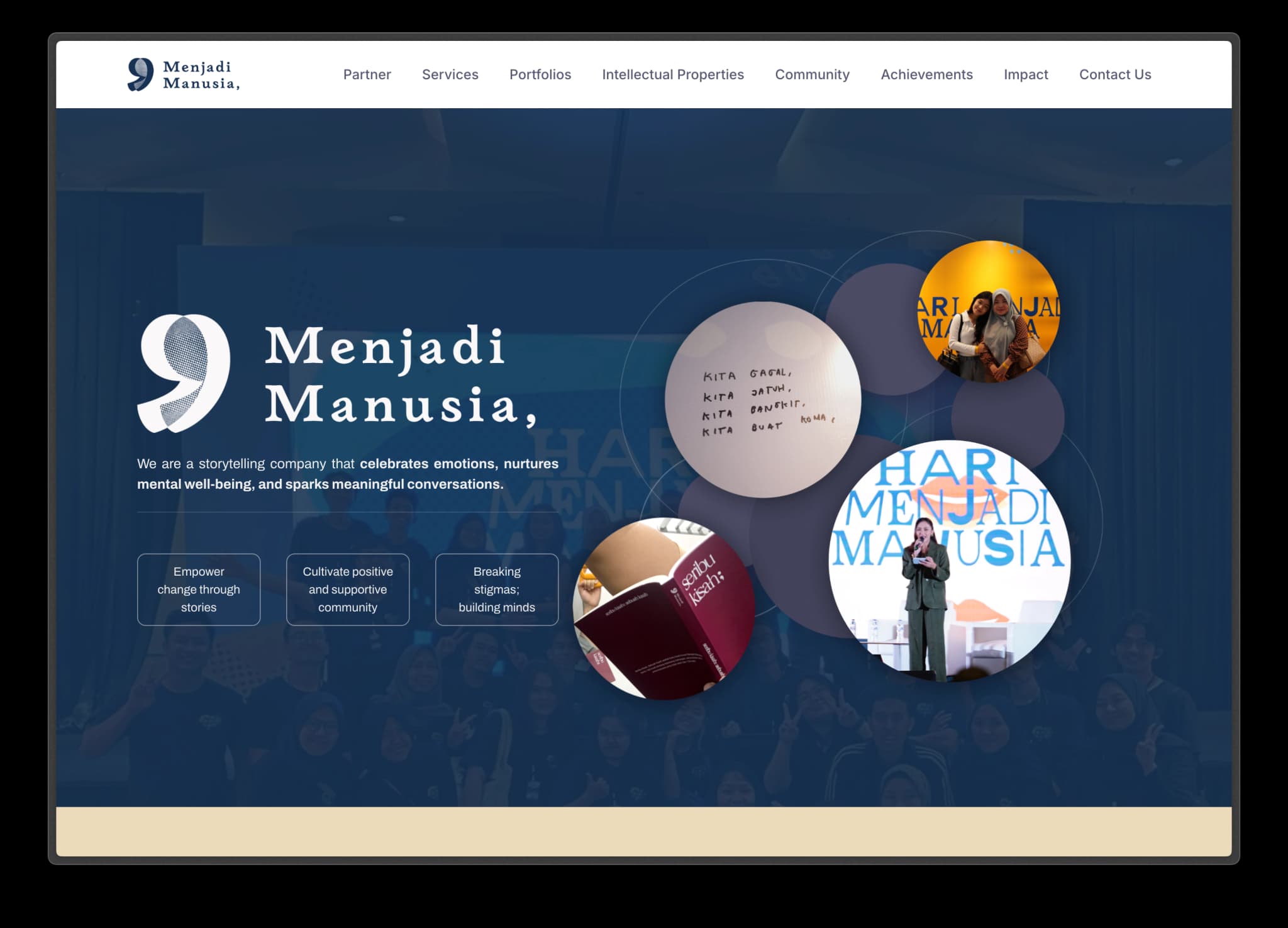 menjadi manusia (business)